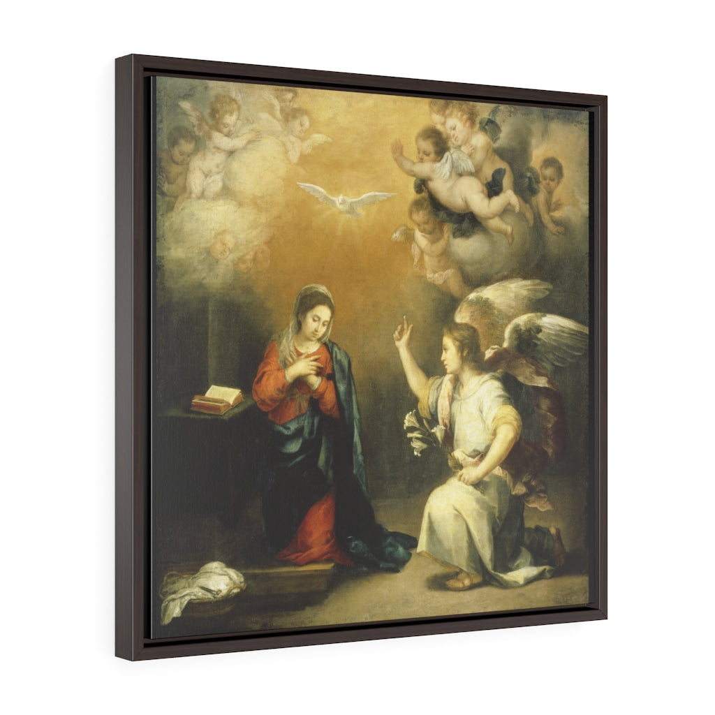 Annunciation to the Virgin (ca. 1660–1680) by Bartolomé Esteban Murillo