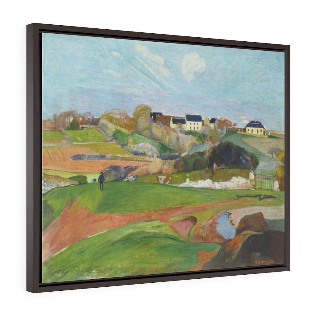 Landscape at Le Pouldu (1890) by Paul Gauguin